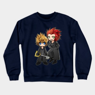 Roxas and Axel - Kingdom Hearts Crewneck Sweatshirt